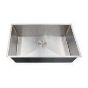 SMC S3218-N stainless steel single bowl undermount kitchen sink, 18-gauge, 32 x 18 x 9 inches